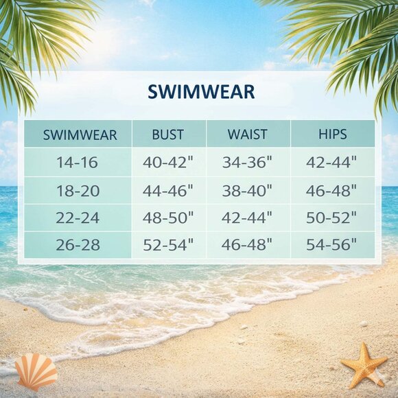 Plus Navy Blue Paisley Print 2Pc Swimdress Set Wide Strap Women Size 26 Swimwear - Picture 2 of 12